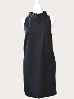 COS Black Halter Dress – Size 8 – Minimalist w/ Pockets